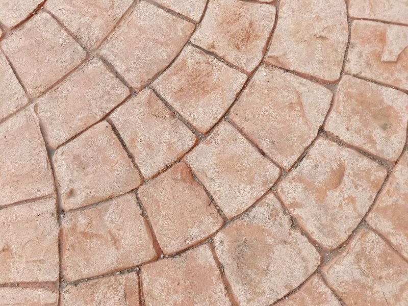 Stamped Paver Surface